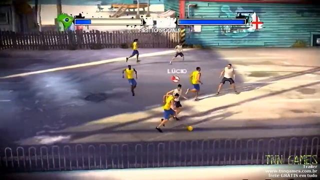 TNN GAMES | Fifa Street 3 Gameplay PS3 | tnngames.pt смотреть онлайн