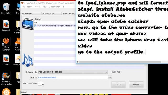 How to convert Mp4 videos to Ipod,Iphone, Nintendo wii and psp format! смотреть онлайн