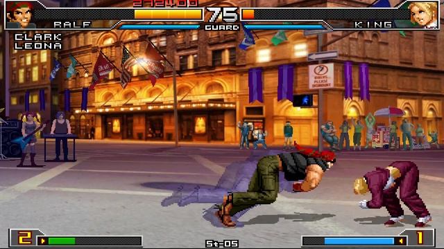 Прохождение аркады The King of Fighters 2002 Unlimited Match #13 - Команда Икари смотреть онлайн
