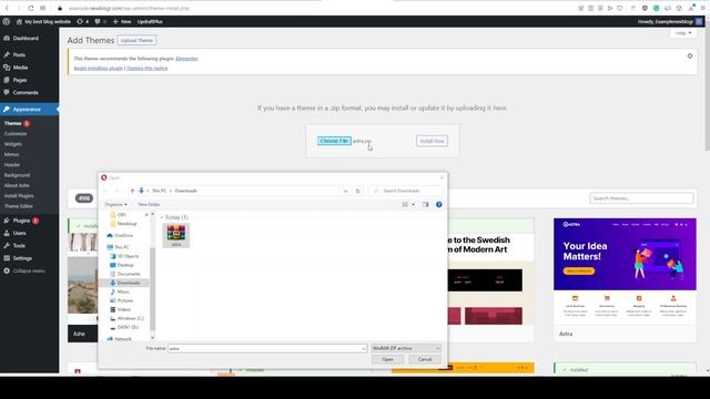 How To Install A WordPress Theme From A Zip File смотреть онлайн