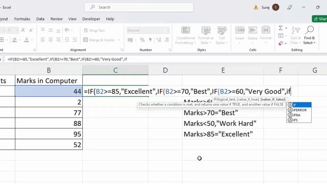 Multiple conditions in Microsoft Excel@COMPUTEREXCELSOLUTION смотреть онлайн