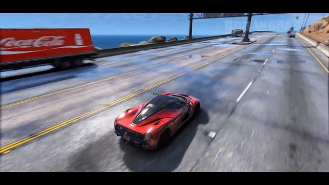 ► GTA 6 Graphics - LaFerrari! ✪ M.V.G.A. - Gameplay! 2017 Realistic Graphics MOD 60FPS смотреть онлайн