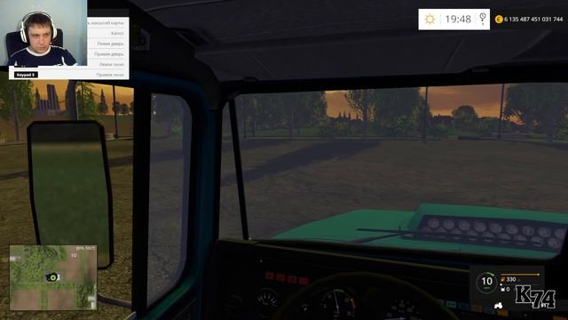 Farming Simulator 2015 обзор мода ( KrAZ 6446 V1.0 ) смотреть онлайн