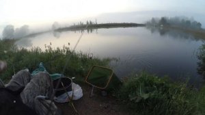 Лещ на фидер в июне, или рыбалка с ночёвкой на Милятинском водохранилище, Калужская область.