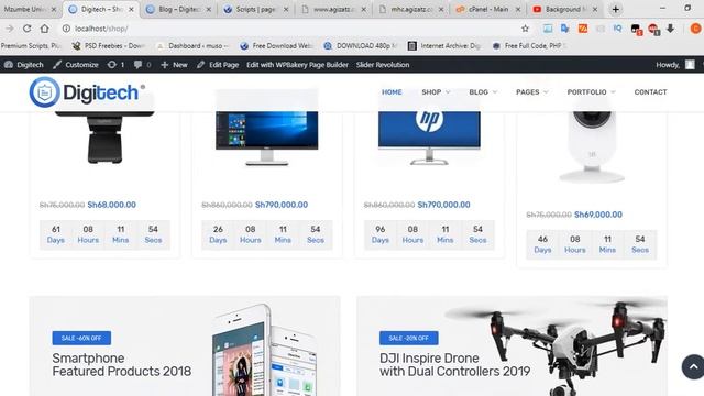 Digitech wordpress template review смотреть онлайн