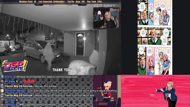 Pretending to care about Dave's reaction channel while reading JoJo part 8 смотреть онлайн