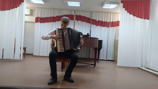 Р.н.п. Ах, Самара-городок, в обработке Аз. Иванова, исполняет Важев Артём смотреть онлайн