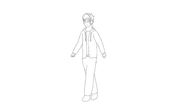 Sketch Animation 2D With Anime Style || The Fate Of Rama -X- смотреть онлайн