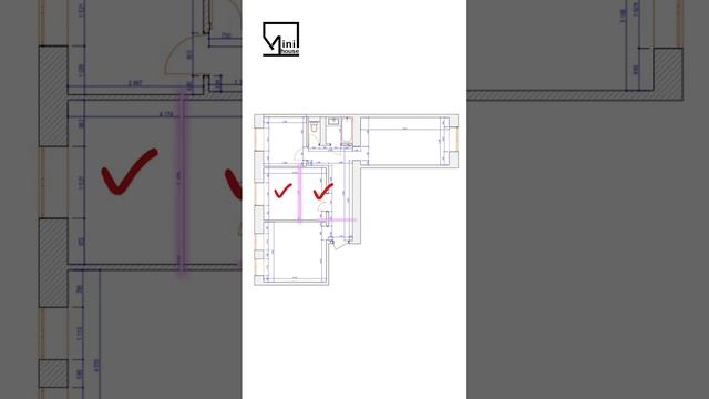 ⭐️ СЕКРЕТЫ ПЛАНИРОВКИ! ДЕЛАЕМ ИЗ 3-Х КОМНАТ 4 ? #рекомендации #дизайн #ремонт смотреть онлайн