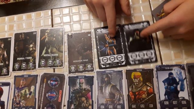 Mortal combat. Кукурузные палочки. Обзор всех карточек. смотреть онлайн