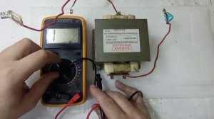 Как проверить трансформатор микроволновки