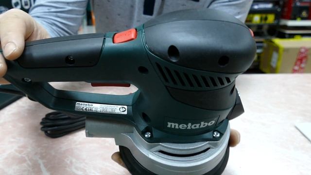Эксцентриковая шлифмашина Metabo SXE 450 TurboTec смотреть онлайн