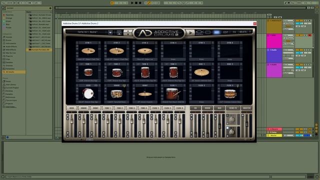 ADDICTIVE DRUMS 2. Собери свою барабанную установку! смотреть онлайн