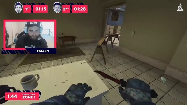 Как ПРО игроки проходят KZ карты - Stewie2k, Fallen, ART, Stanislav (CS:GO) смотреть онлайн