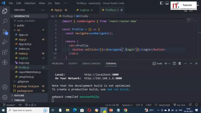 React Advanced Concepts Tutorial -9 hindi in 2023 | useNavigate hook #reactjstutorial смотреть онлайн