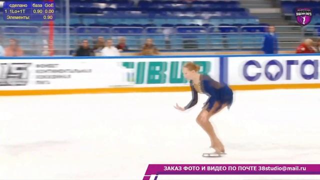 Дарья Козловская. Пре-бронза 1 место. Фестиваль "Ледяная звезда". Фигурное катание дети смотреть онлайн