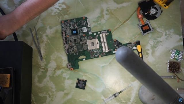 HP G62. Переделка на UMA.