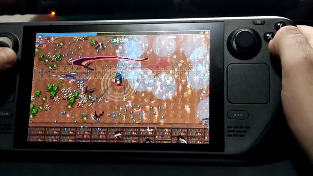 Testing Vampire Survivors (experimental lag fix) on Steam Deck смотреть онлайн