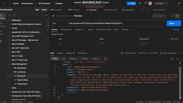 NodeJS Based RestFul API for managing books смотреть онлайн