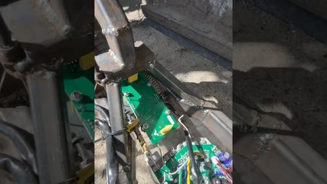 Самодельный самокат из гироскутера смотреть онлайн
