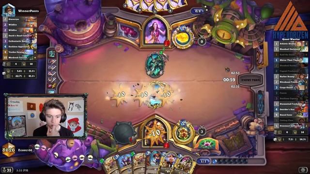 *NEW* Quest Warrior is TOP TIER?!?! - Hearthstone - Quest Warrior смотреть онлайн