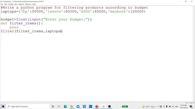 filter Function Example | filter Function in Python | Python Tutorial in Hindi смотреть онлайн