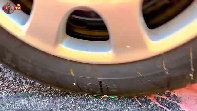 EXPERIMENT : CAR vs Pearls | Crushing crunchy & soft things by car | Crushing car смотреть онлайн