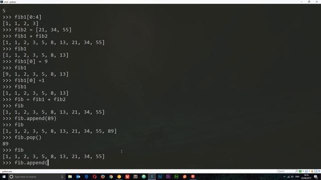 Python 3 Tutorial for Beginners #5 - Lists смотреть онлайн
