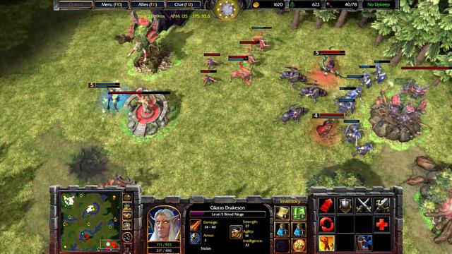 Warcraft 3 - BM Footmen and Tanks - The Most Hardest Game ever смотреть онлайн