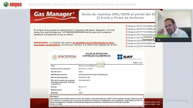 AMPES 12/Jul/21 - Envío Reportes Diarios y Mensuales de control volumétrico XML/JSON al SAT смотреть онлайн