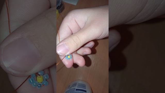 Как сплести колечко из бисера цветочек смотреть онлайн