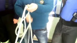 Вязка узлов пожарных. Пожарные узлы. Пожарный узел 4 способ