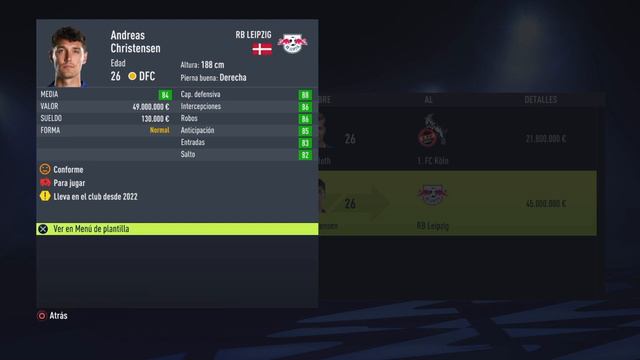 ✅RECONSTRUYENDO Al Leipzig 