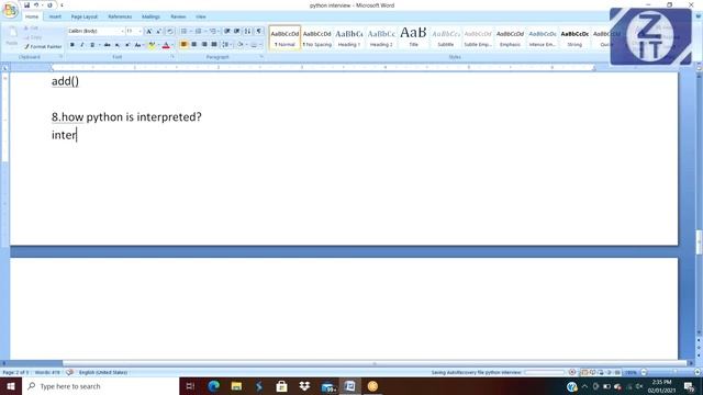 Python Regular Interview Questions And Answers For Fresher Level смотреть онлайн