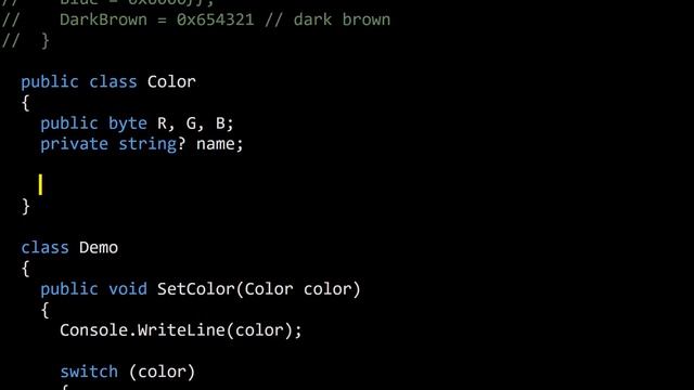 Неудобные перечисления в C# смотреть онлайн
