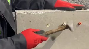 Варианты креплений в блоках из полистиролбетона