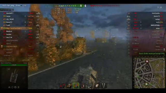 World of Tanks Hetzer Gameplay Commentary смотреть онлайн