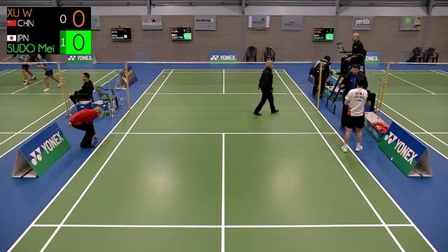 Xu Wen Jing ?? - Mei Sudo ??, WS, Yonex Dutch Junior International 2023 смотреть онлайн