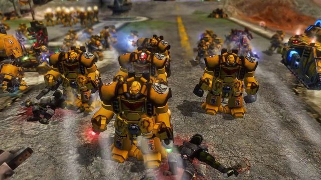 Unification Mod: Survival - Imperial Fists vs Orks! - Warhammer 40k: Dawn of War: Soulstorm смотреть онлайн