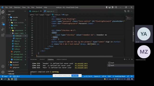 KFC Clone Complete MERN Stack Project (Part-7) | React, Redux, Formik, Yup, Node, Express, MongoDB смотреть онлайн
