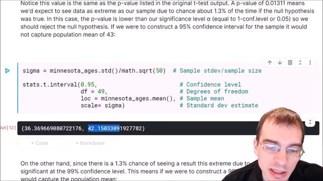 Python for Data Analysis: Hypothesis Testing and T-Tests смотреть онлайн