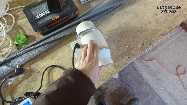 УМНАЯ ВЫТЯЖКА В ГАРАЖ \ снова вода в смотровой яме смотреть онлайн