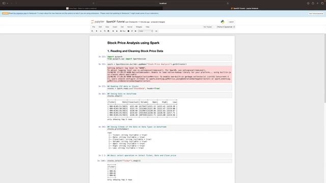 Tutorial 3 - Read and Filter DataFrame in PySpark - Stock Market Price Analysis Project смотреть онлайн