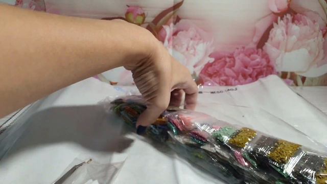 Еще распаковочка и обзор мимимишной картинки🤗🥰💖💃 #алмазнаямозаика #алмазнаявышивка #пандочки
