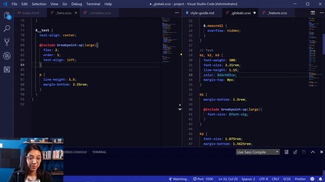 Responsive 4-column layout with flexbox | Build a responsive website from scratch (Part 5) смотреть онлайн