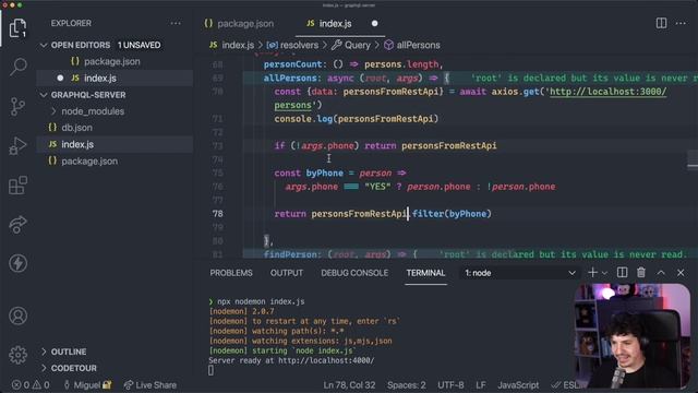 Queries compuestas y llamadas a REST API - ? Curso desde cero de GraphQL - Parte 5 смотреть онлайн