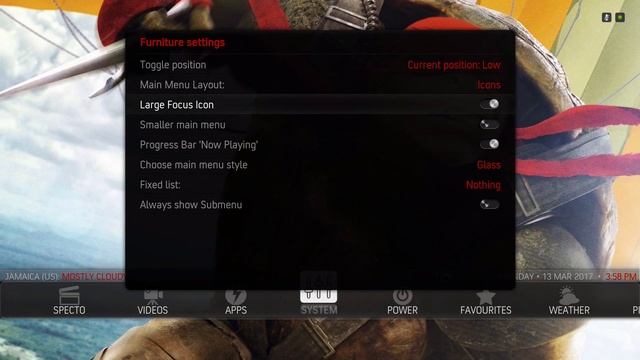 Kodi 17 Krypton build "Aeon Madnox" Skin смотреть онлайн