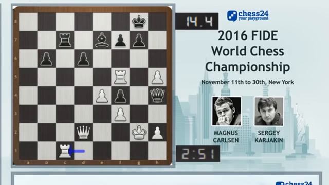 GM Jan Gustafsson figures out Magnus Carlsen's stylish checkmate смотреть онлайн