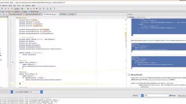 CSP-AS: Firebase Authentication Part B - Email & Password смотреть онлайн