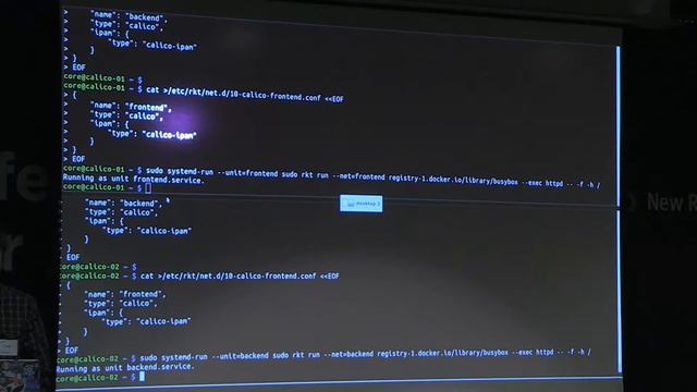 Project Calico's Container Network Interface (CNI) networking plugin for rkt 1.0 смотреть онлайн